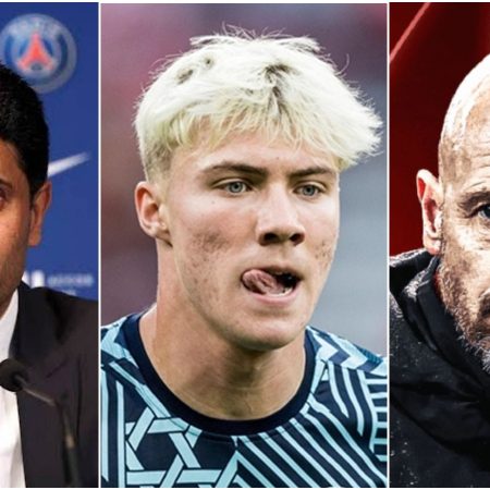 PSG Quyết Định Mua Hojlund Mức Giá 50 Triệu Euro